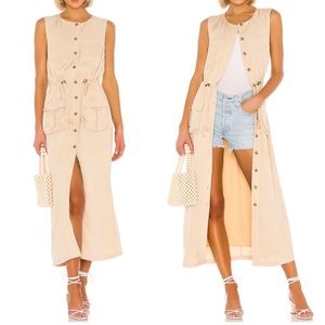 Tularosa Dresses | Tularosa Giana
Shirt Dress Vest Natural Size M